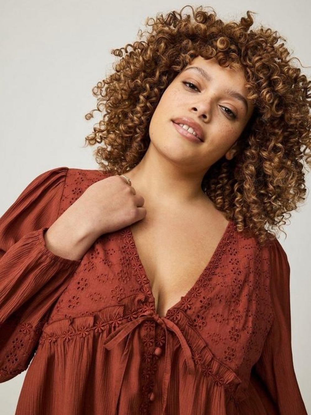 Torrid Daisy Trim Top Size 1X - Picture 3 of 13